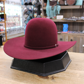 Chapeau en Feutre Merlot 7x - Open Crown